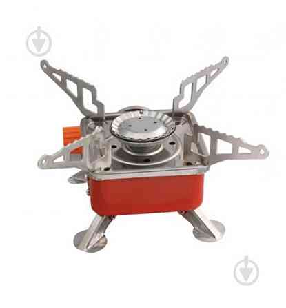 Плита газова туристична KOVAR К-202 з п'єзопідпалом Червоний (300538) Коломыя