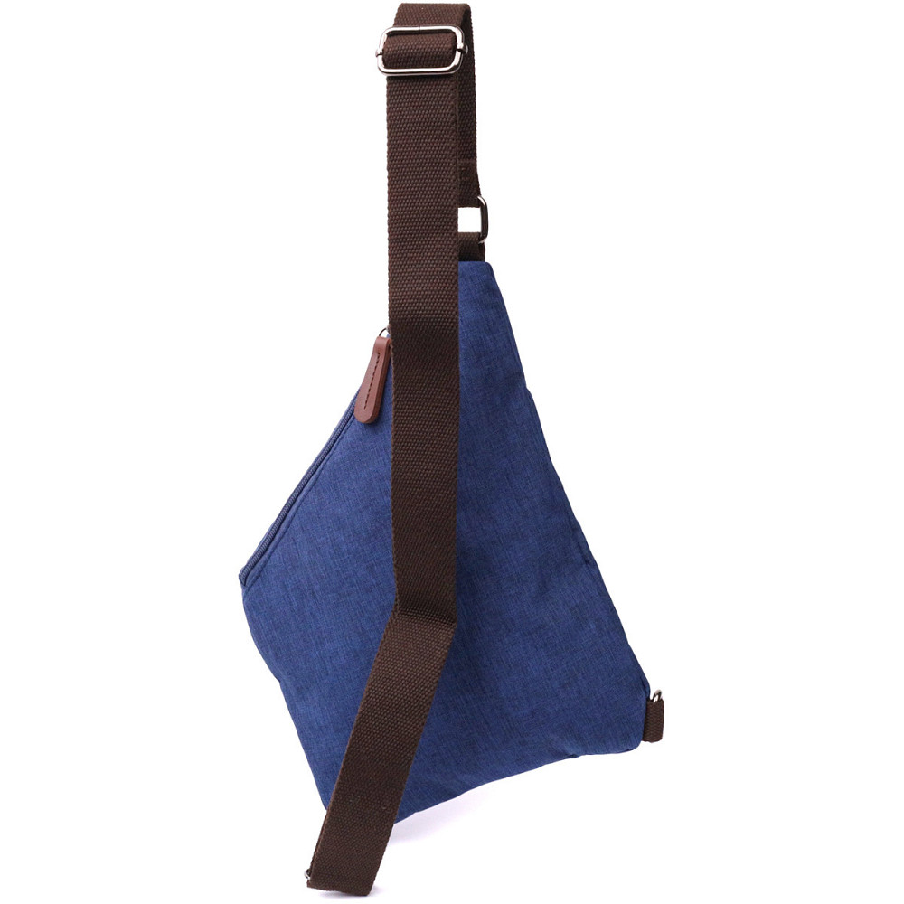 Модная мужская сумка через плечо из текстиля Vintage 22199 Синий Киев - изображение 2