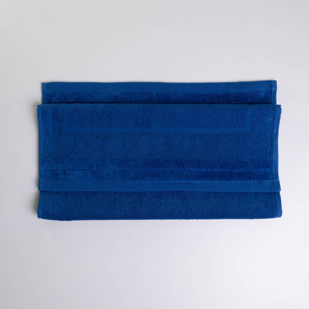 Махровое полотенце для ног Коврик GM Textile 50х70см 500г/м2 (Синий) Сумы - изображение 5