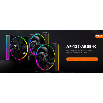 Кулер для корпуса ID-Cooling AF-127-ARGB-K Винница - изображение 11