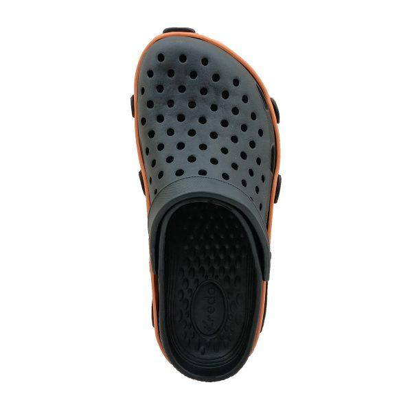 Мужские сабо Crocs-стиля черно-оранжевые 41-42 размер Киев - изображение 4