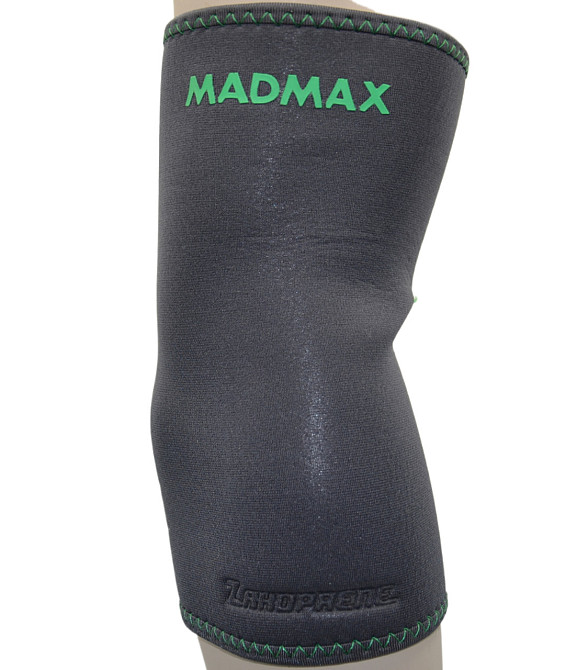 Налокітник MadMax MFA-293 Zahoprene Elbow Support Dark Grey/Green (1шт.) S Каменское - изображение 4