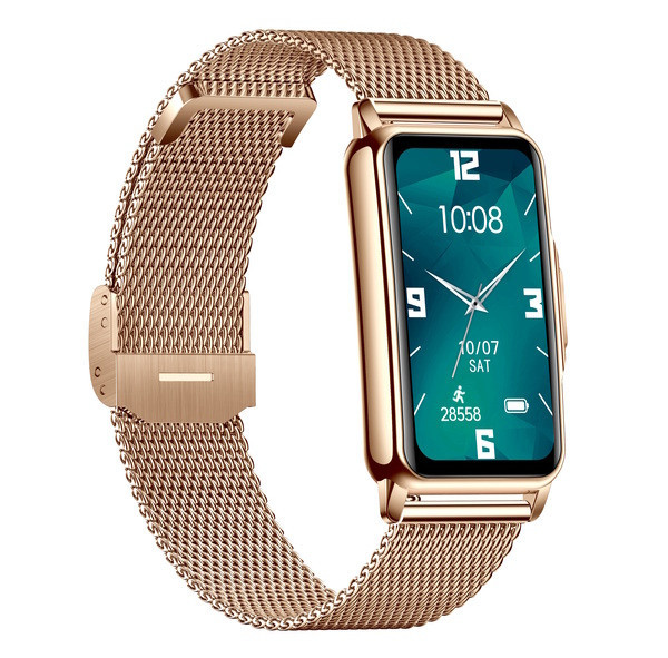 Умные смарт часы Smart Mioband Nano+ Gold (2 ремешка) Винница - изображение 6