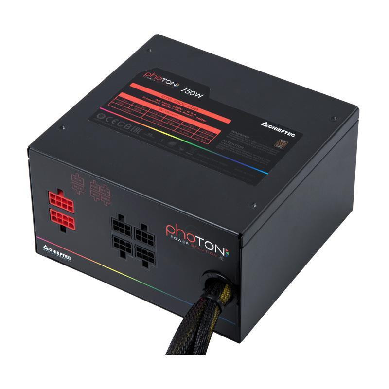 Блок живлення Chieftec CTG-750C-RGB, ATX 2.3, APFC, 12cm fan RGB, ККД >85%, RTL ( 15182 ) Харків - фото 3