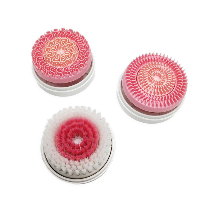 Электрическая массажная щетка для лица силиконовая 3в1 AE-868, IPX6, очищение и уход за кожей Киев - изображение 1