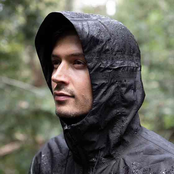 Плащ-дощовик Naturehike NH21FS038, розмір L, чорний Київ
