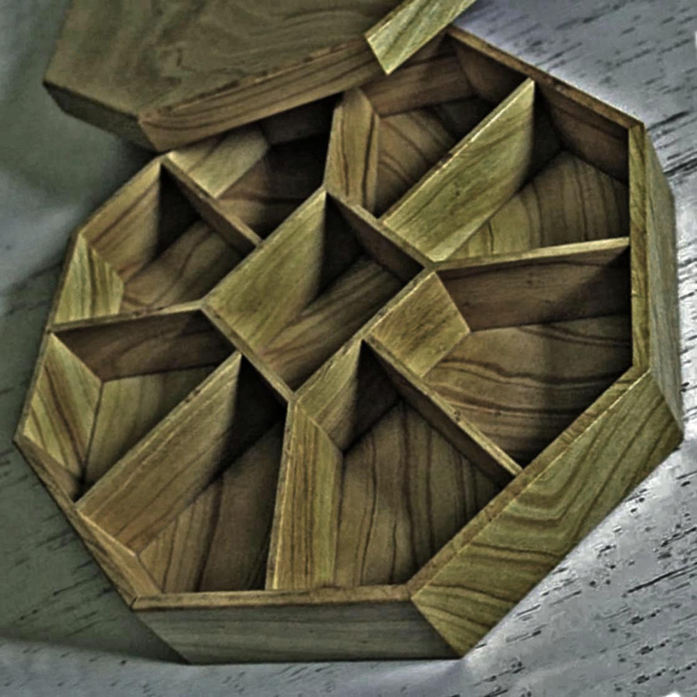 Менажница деревянная 