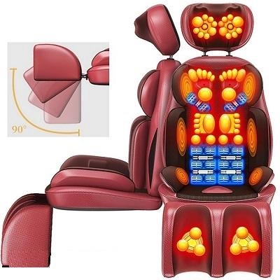 Массажное кресло-накидка для тела Benbo AM-607E накидка с подогревом Винница - изображение 3