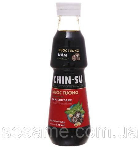 Соєвий соус з грибами шітаке Чін-су 330мл (В'єтнам) Харків - фото 1