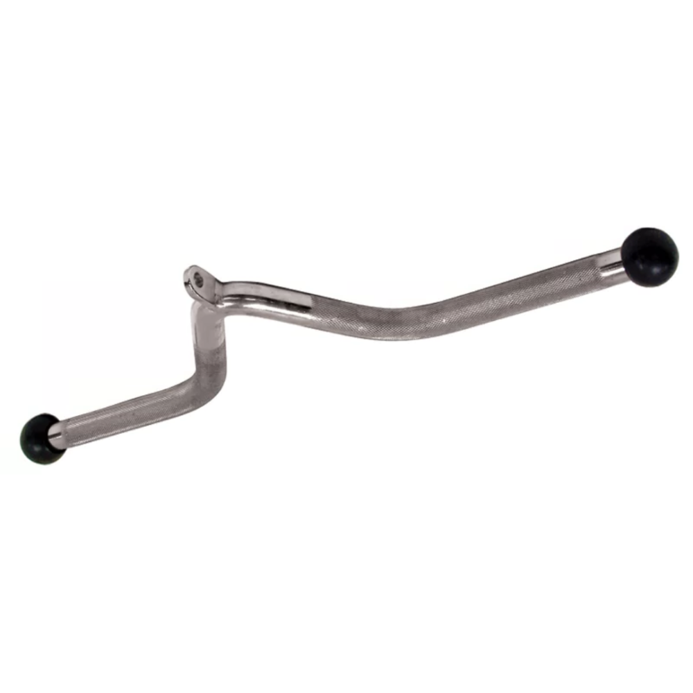 Ручка для верхньої тяги York Fitness V-подібна багатофункціональна з гумовими наконечниками, хром Киев - изображение 3