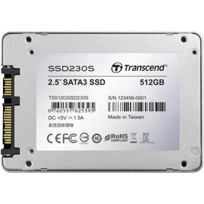 Накопичувач SSD 2.5" 512GB Transcend (TS512GSSD230S) Вінниця - фото 3