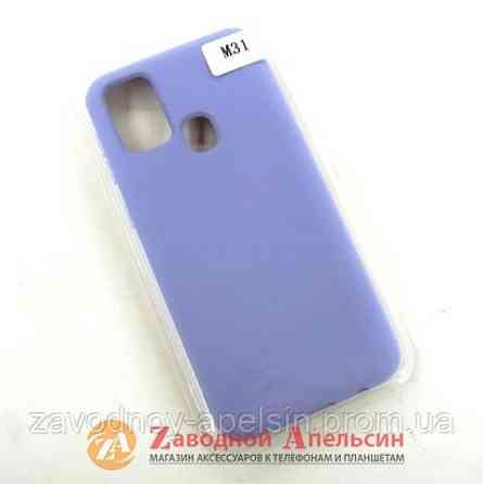 Samsung M31 M315 силиконовый чехол Colorful lilaс Одесса