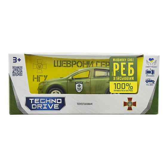 Автомодель серії Шеврони Героїв - Toyota RAV4 - Буревій Днепр