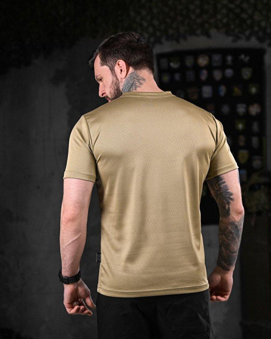 Тактическая потоотводящая футболка OBLIVION  soldier coyot ДЛ7161 Одесса - изображение 3