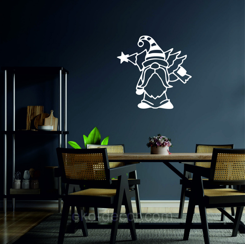 Декоративне настінне Панно «Гном», Декор на стену Київ - фото 7