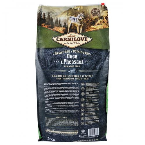 Корм сухий Carnilove Adult Duck and Pheasant для дорослих собак усіх порід з качкою та фазаном 12 кг Київ - фото 4