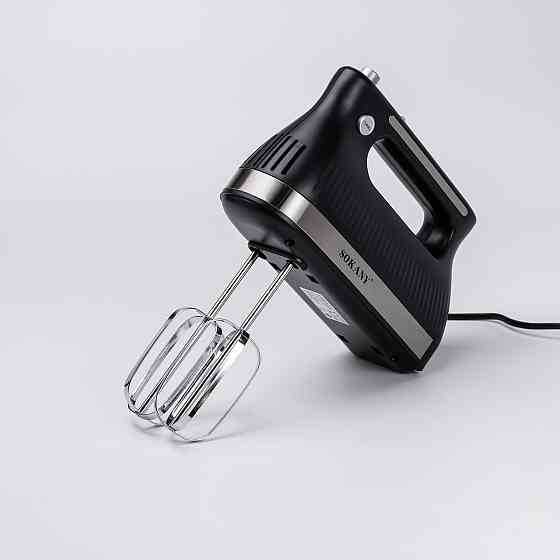 Sokany Міксер ручний з 2 насадками Sokany SK-6632 300 Вт чорний Коломыя