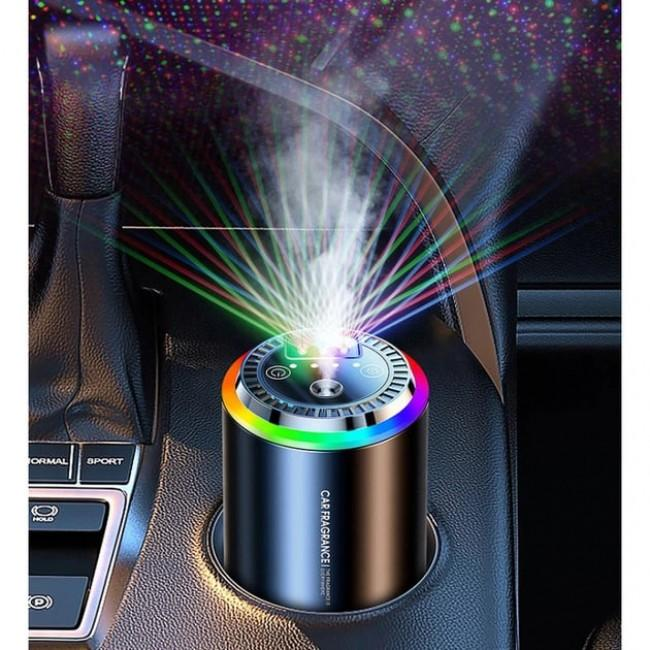 Арома диффузор с увлажнителем и лазерной подсветкой, ультразвуковой ароматизатор воздуха для дома и офиса Одесса - изображение 2