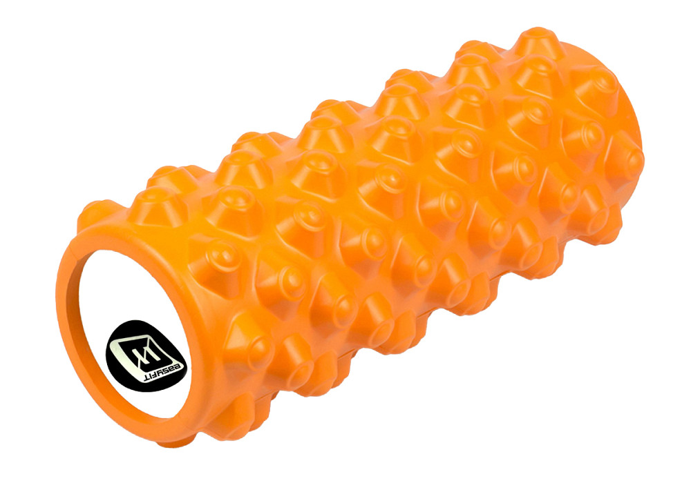 EasyFit Масажний ролик EasyFit Grid Roller Extreme 33 см Помаранчевий Київ - фото 2