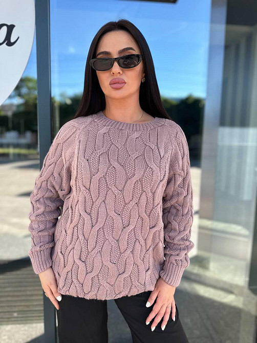 Модный женский свитер косами..44-60р Киев - изображение 6