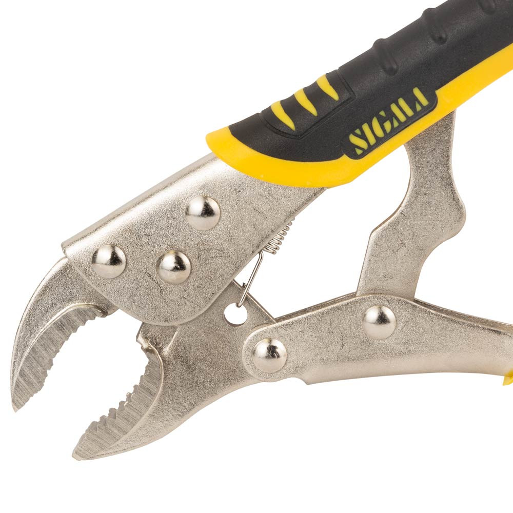 Sigma Клещи зажимные универсальные полукруглые 180мм CrV SIGMA (4340251) Коломия - фото 6