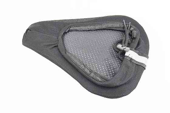 Чохол на сидіння, з м'якою поролоновою вставкою, чорно-сірий Київ