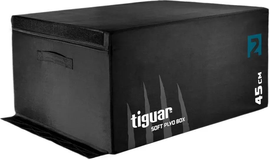 Тренажер Tiguar Скриня Plyometryczna Plyo Soft Box 45cm Czarny Київ - фото 1