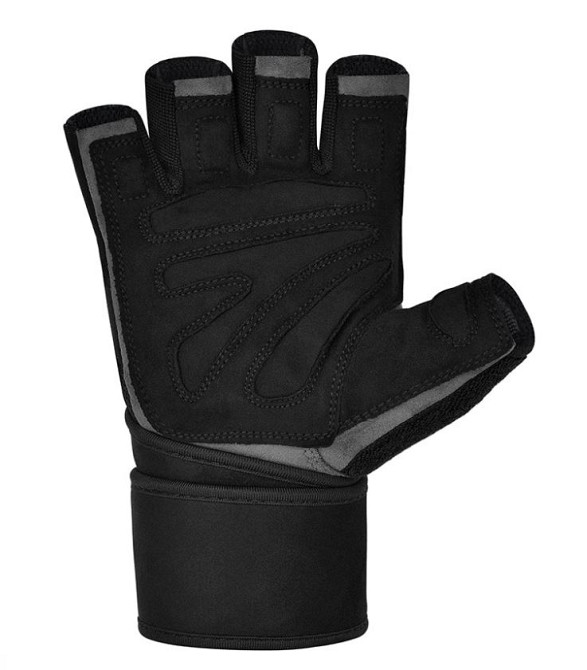 Рукавички для фітнесу RDX L4 Micro Gray/Black XL Каменское - изображение 6