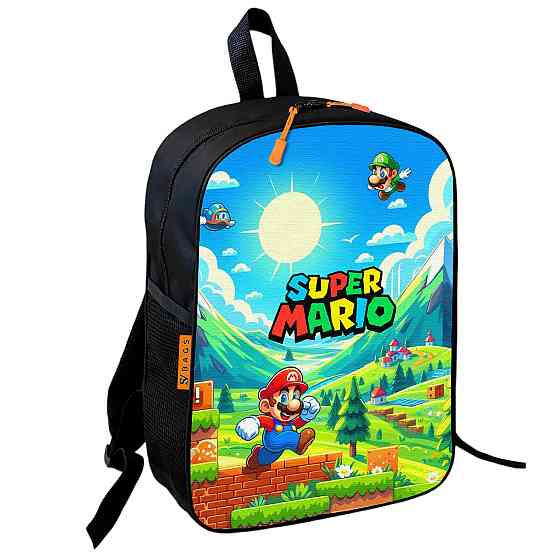 Рюкзак шкільний дитячий Супер Маріо «Super Mario» 36х27 см для хлопчика (01056) Київ