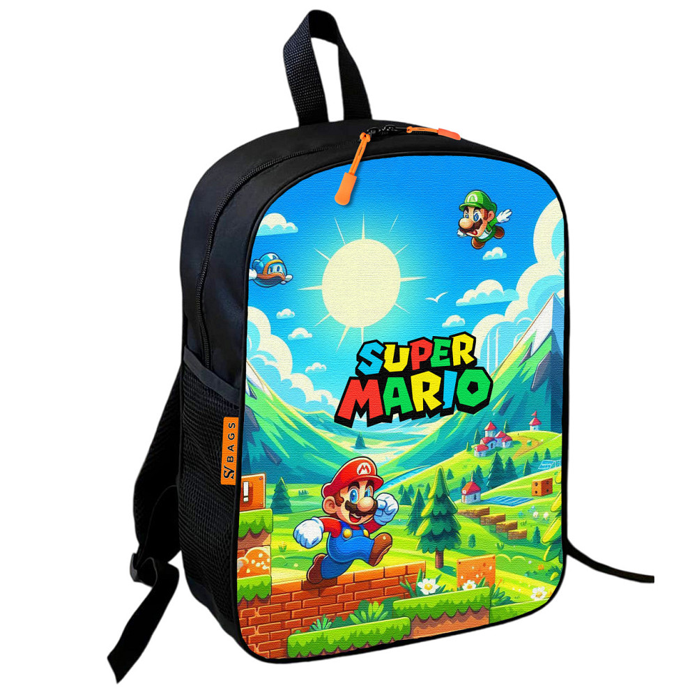 Рюкзак шкільний дитячий Супер Маріо «Super Mario» 36х27 см для хлопчика (01056) Київ - фото 1