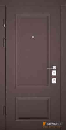 Вхідні двері Abwehr Grand Ramina 509 Бронзовий браш + Білий супермат 860*2050 мм Вхідні двері для квартир Київ