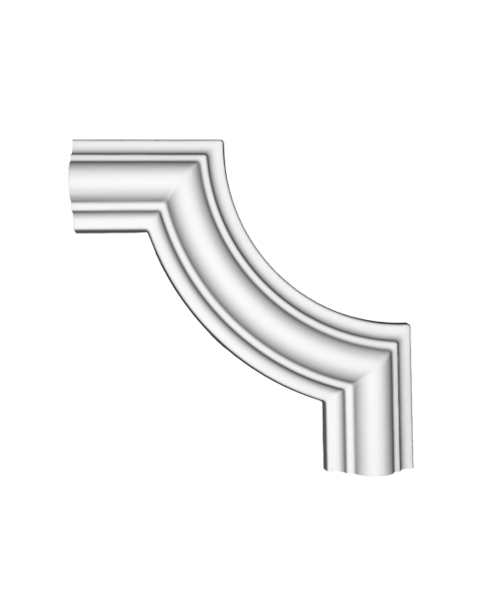 Угловой элемент молдинга полиуретановый Gaudi Decor CF 613 Днепр - изображение 2