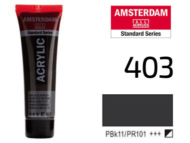 Краска акриловая AMSTERDAM (403) Ван Дик коричневый 20 мл Royal Talens Киев - изображение 2