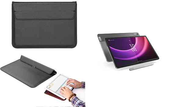 Чохол-конверт VitoCase для Lenovo Tab P11 (2nd Gen), Tab P11 Pro (2nd Gen), з функцією підставки для планшета Чорний Київ
