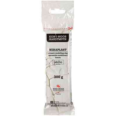 Пластилін Koh-i-Noor KERAplast самозастигаюча Біла 300 г (131708) Вінниця
