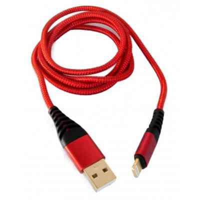 Дата кабель USB 2.0 AM to Lightning 1.0m Flexible MFI Extradigital (KBU1758) Винница