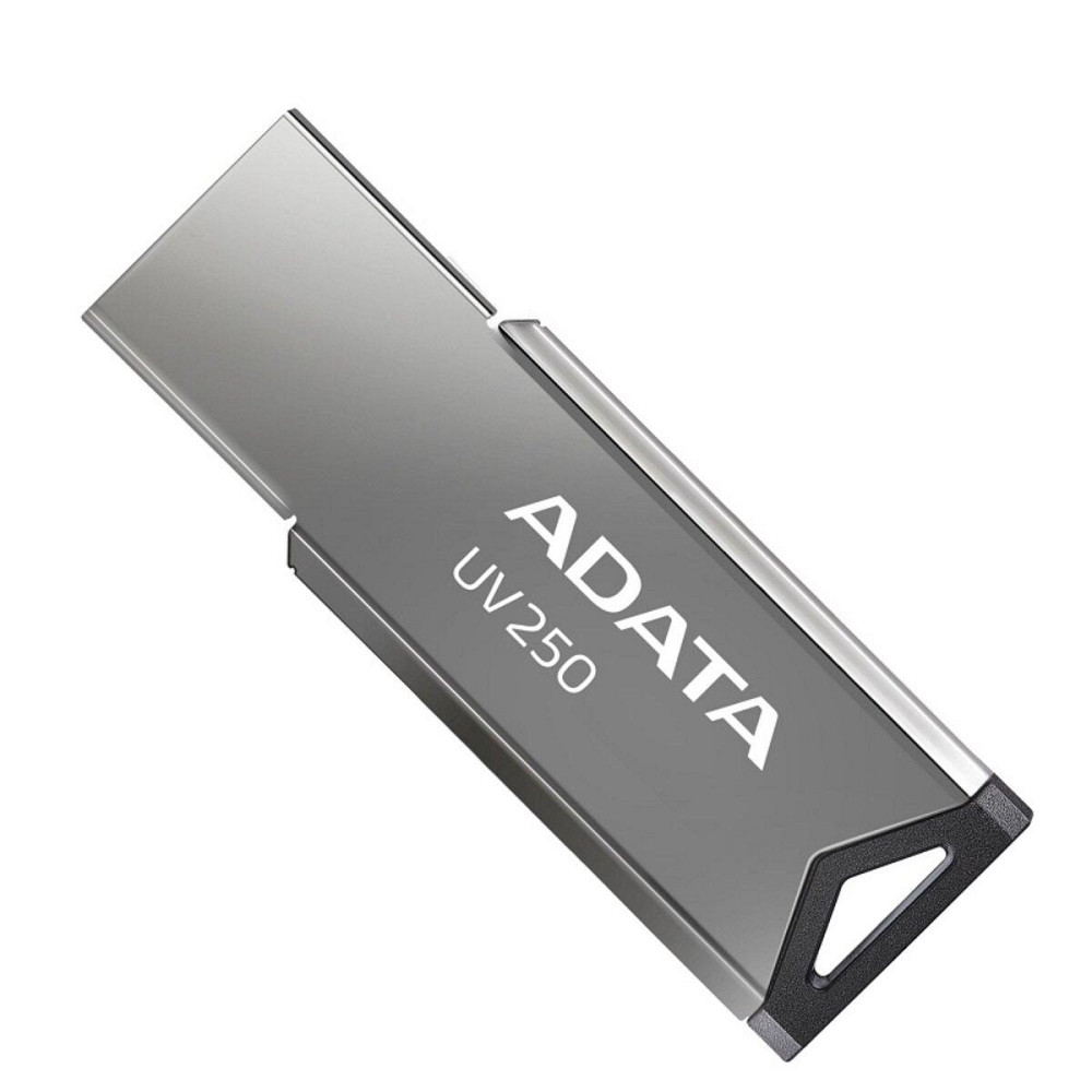 Флешка A-DATA USB накопичувач 2.0 AUV 250 16Gb, колір сірий AUV250-16G-RBK Одеса - фото 2
