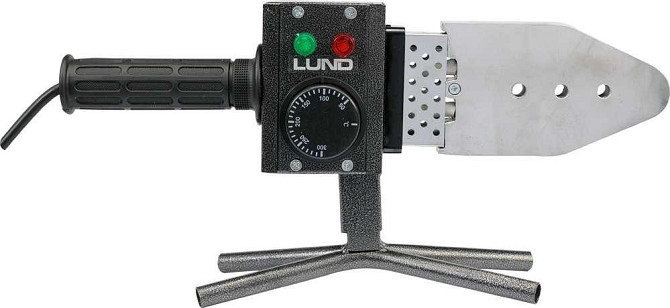 Паяльник LUND на екопласт для труб 78911 800Вт Коломыя - изображение 1