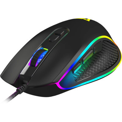 Мишка Modecom Veles Volcano RGB USB Black (M-MC-VELES-100) Вінниця - фото 1