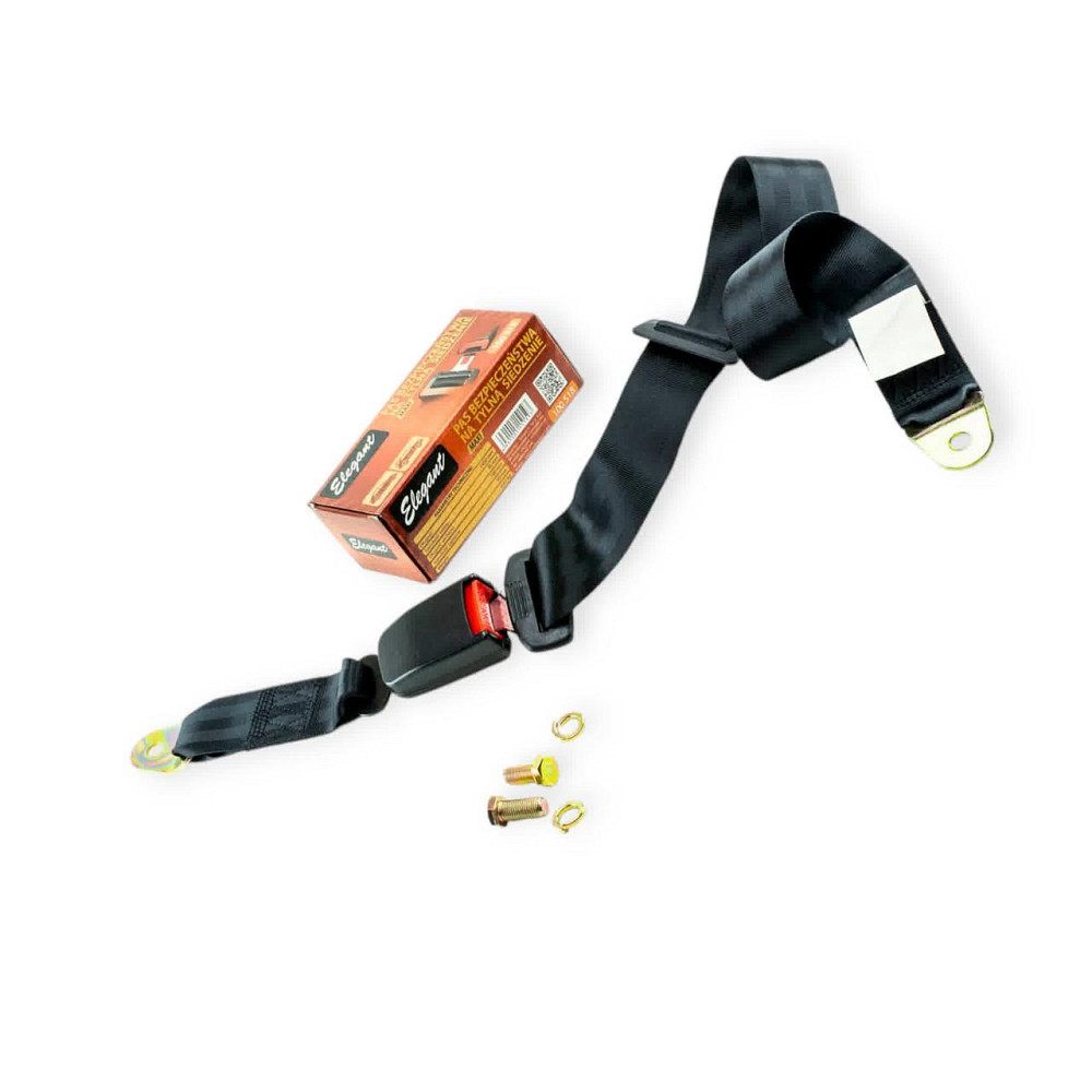 Ремінь безпеки механічний "2 точки" (з болтами) картонна коробка Elegant Мукачево - фото 1