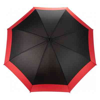 Парасоля Economix Promo Greenland тростина автомат, чорно/червона (E98411) Вінниця