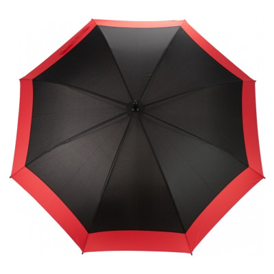 Парасоля Economix Promo Greenland тростина автомат, чорно/червона (E98411) Вінниця - фото 2