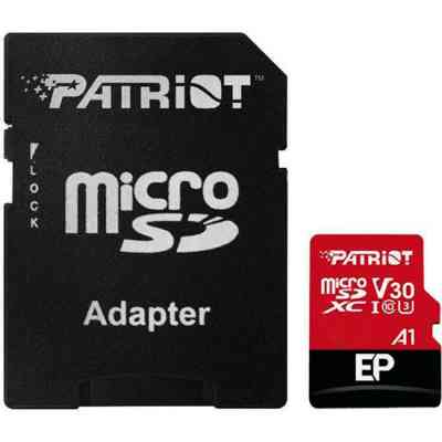 Карта пам&apos;яті Patriot 1TB microSD class 10 UHS-I U3 (PEF1TBEP31MCX) Вінниця
