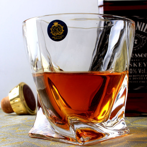 Набір склянок Quadro 340мл 6шт для віскі 