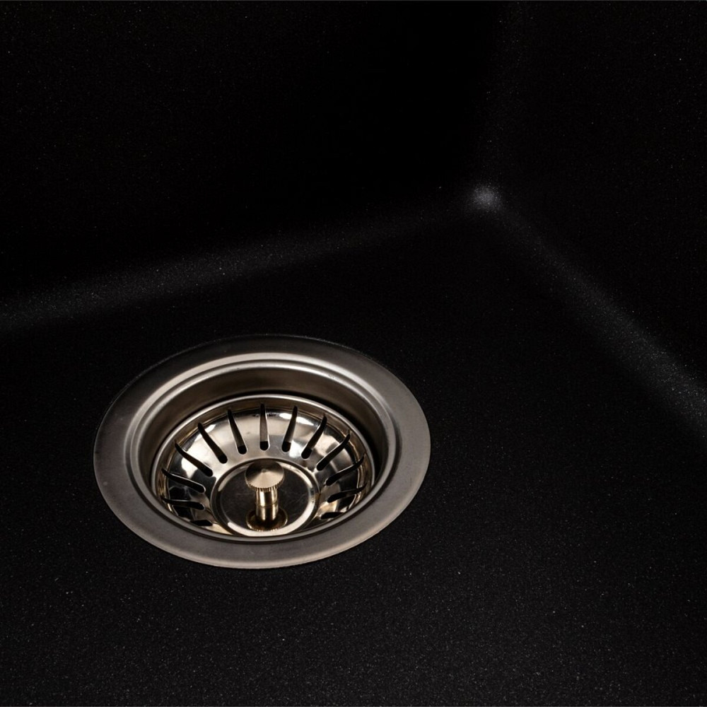 PLATINUM Гранітна мийка для кухні Platinum 9950 PANDORA матовий Моріон Київ - фото 5