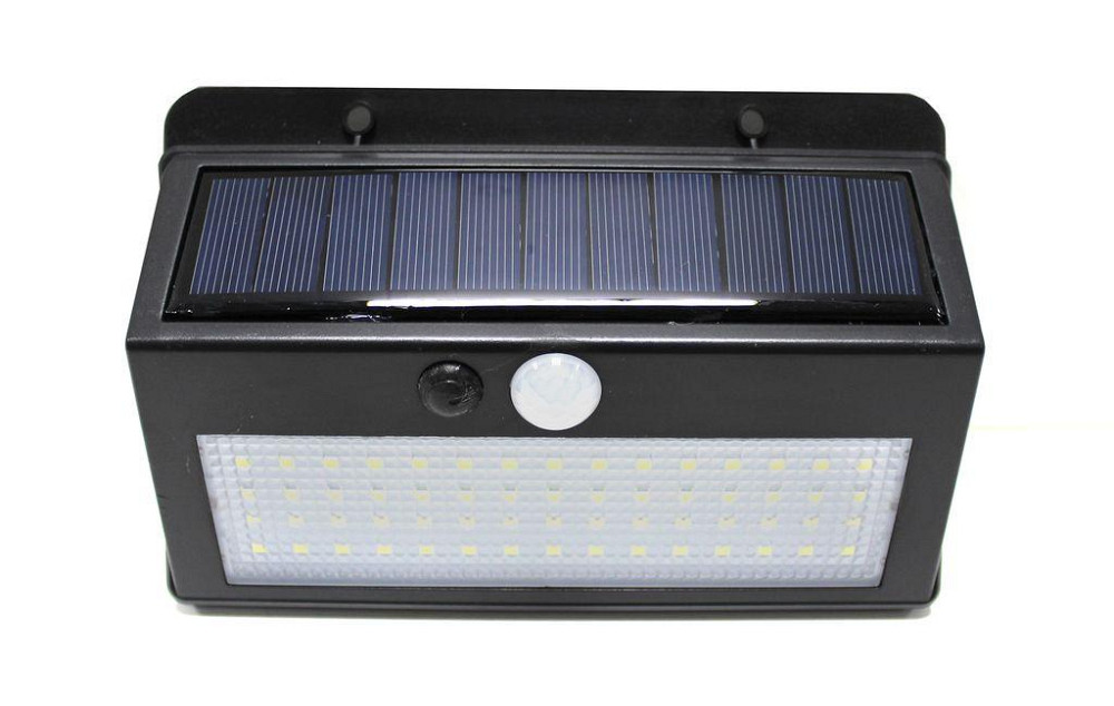 Світильник світлодіодний на сонячній батареї з датчиком руху (5.5V,2.5W,18650Li,3.7V,2400mAh,38SMD Одесса - изображение 1