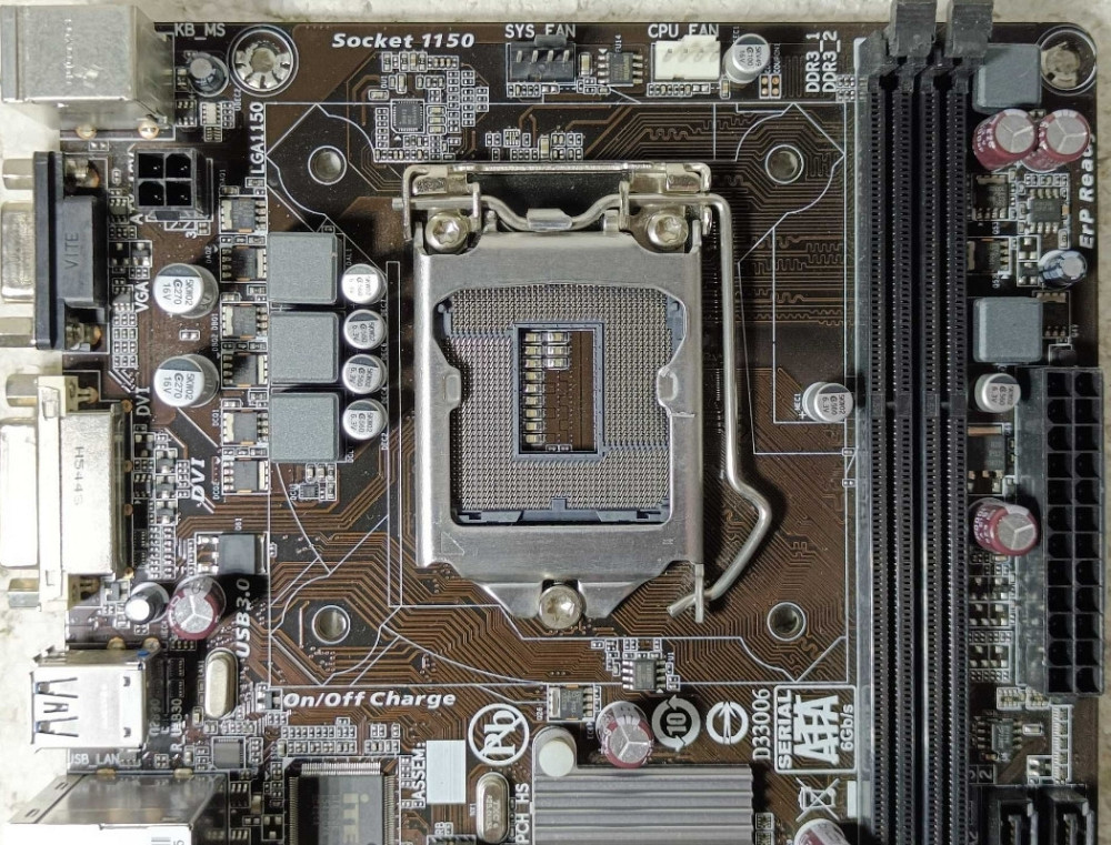 Материнська плата Gigabyte GA-H81M-S2V - MiniITX - LGA1150 під міні ПК. Харків - фото 2