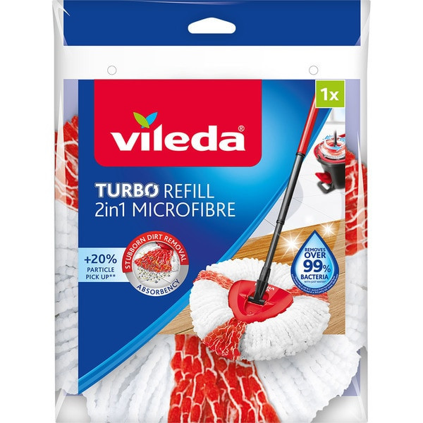 Сменный моп Турбо (Turbo) Vileda, 1 шт. Киев - изображение 1