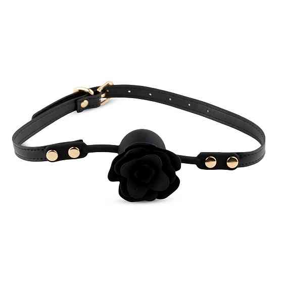 Кляп - Black Rose Ball Gag Sex Aura Київ