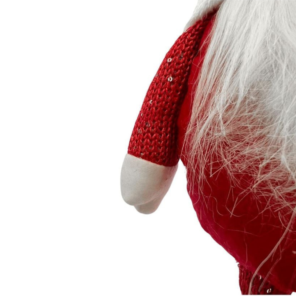 Новогодний гном под елку гном на ножках декоративная фигура под елку NikiLight скандинавский гном 70см красный Київ - фото 9